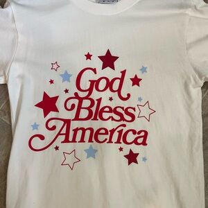 Kids God Bless America Tee